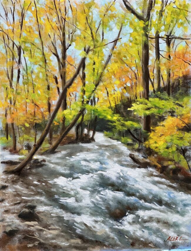 Oirase: Autumn Water