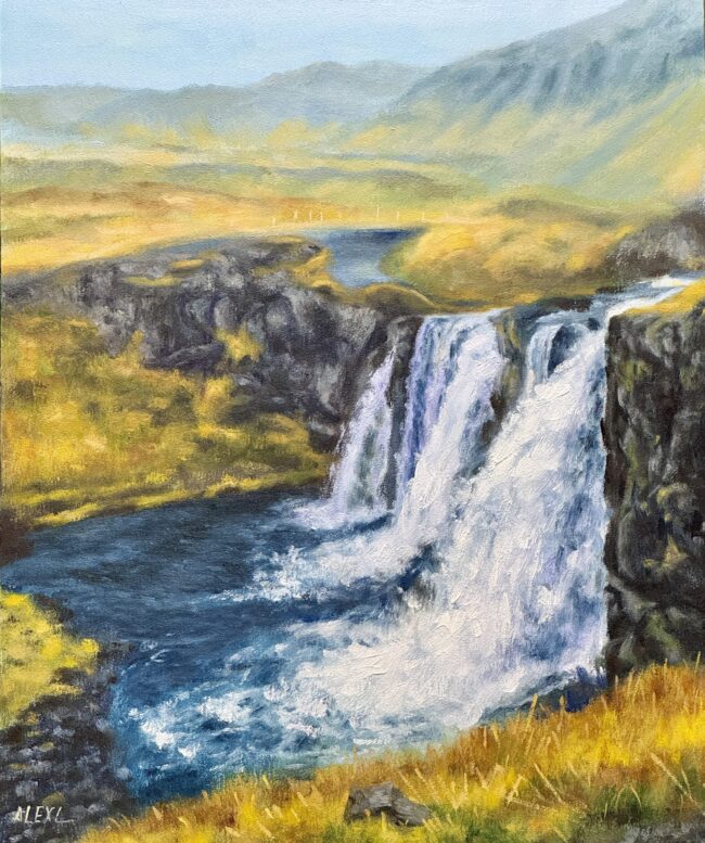 Where the Falls Meet the Plain