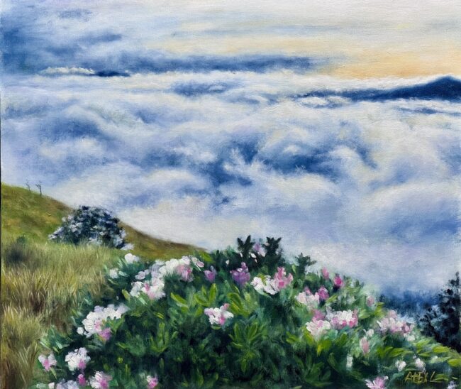 Flowers Above the Cloud Sea