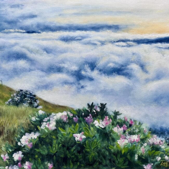 Flowers Above the Cloud Sea